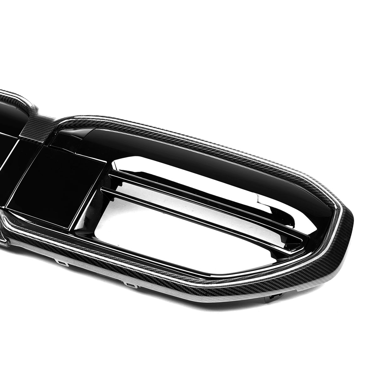 MHC+ BMW G90 & G99 M5 OEM Style Pre Preg Carbon Fibre Front Grille With Light