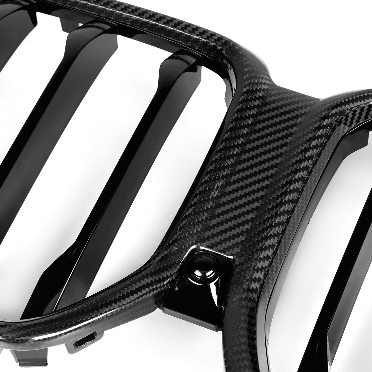 MHC+ BMW G06 LCI X6 Single Slat Pre Preg Carbon Fibre Front Grille