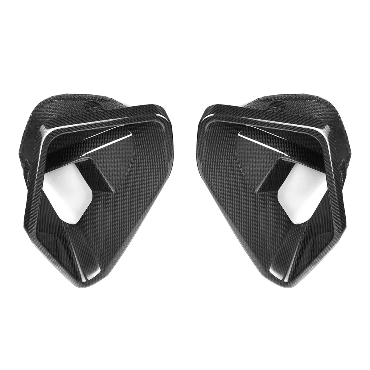 MHC+ BMW G06 LCI X6 Pre Preg Carbon Fibre Performance Style Front Air Ducts