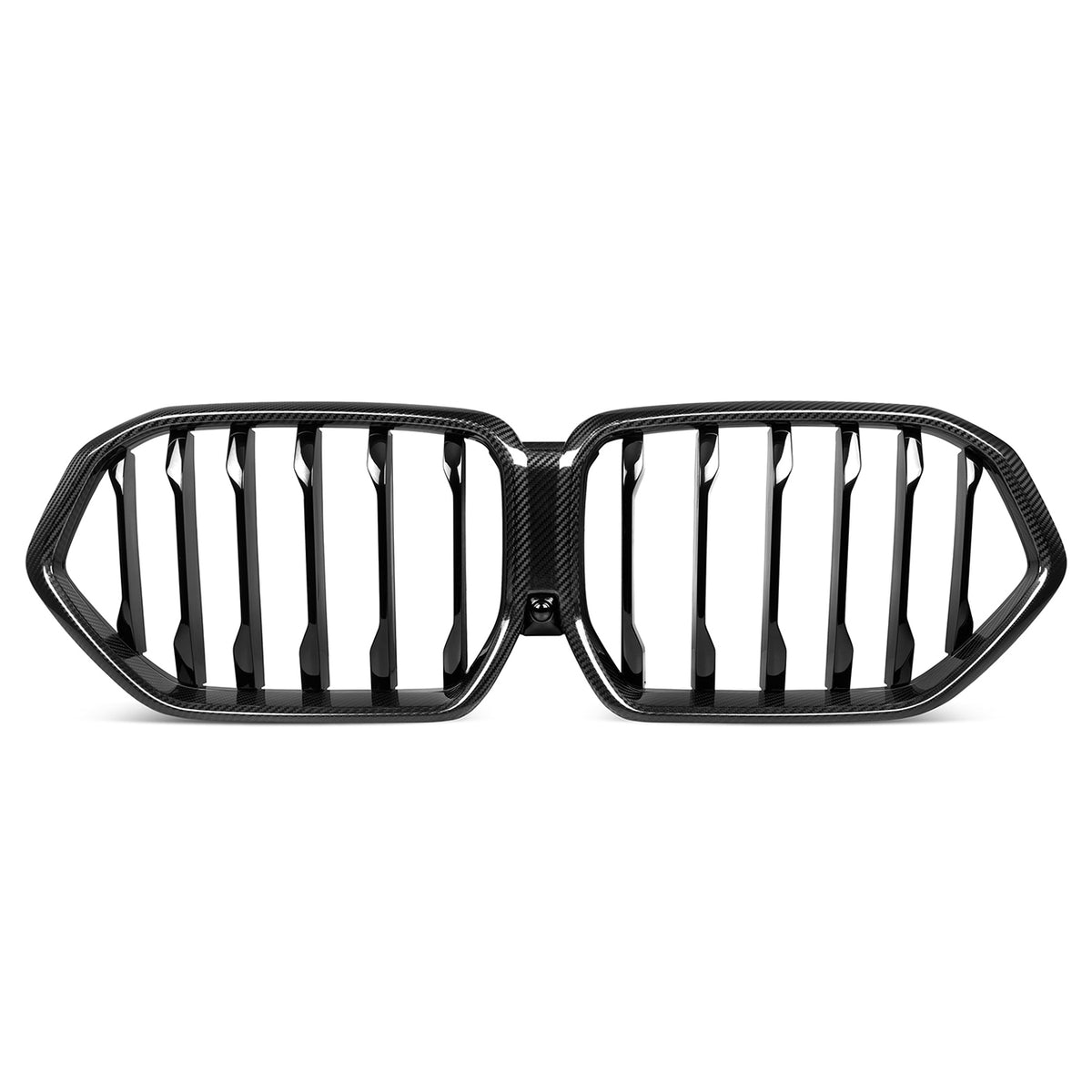 MHC+ BMW G06 LCI X6 Single Slat Pre Preg Carbon Fibre Front Grille