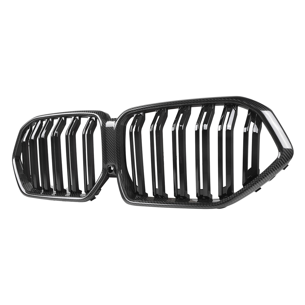 MHC+ BMW G06 LCI X6 Dual Slat Pre Preg Carbon Fibre Front Grille