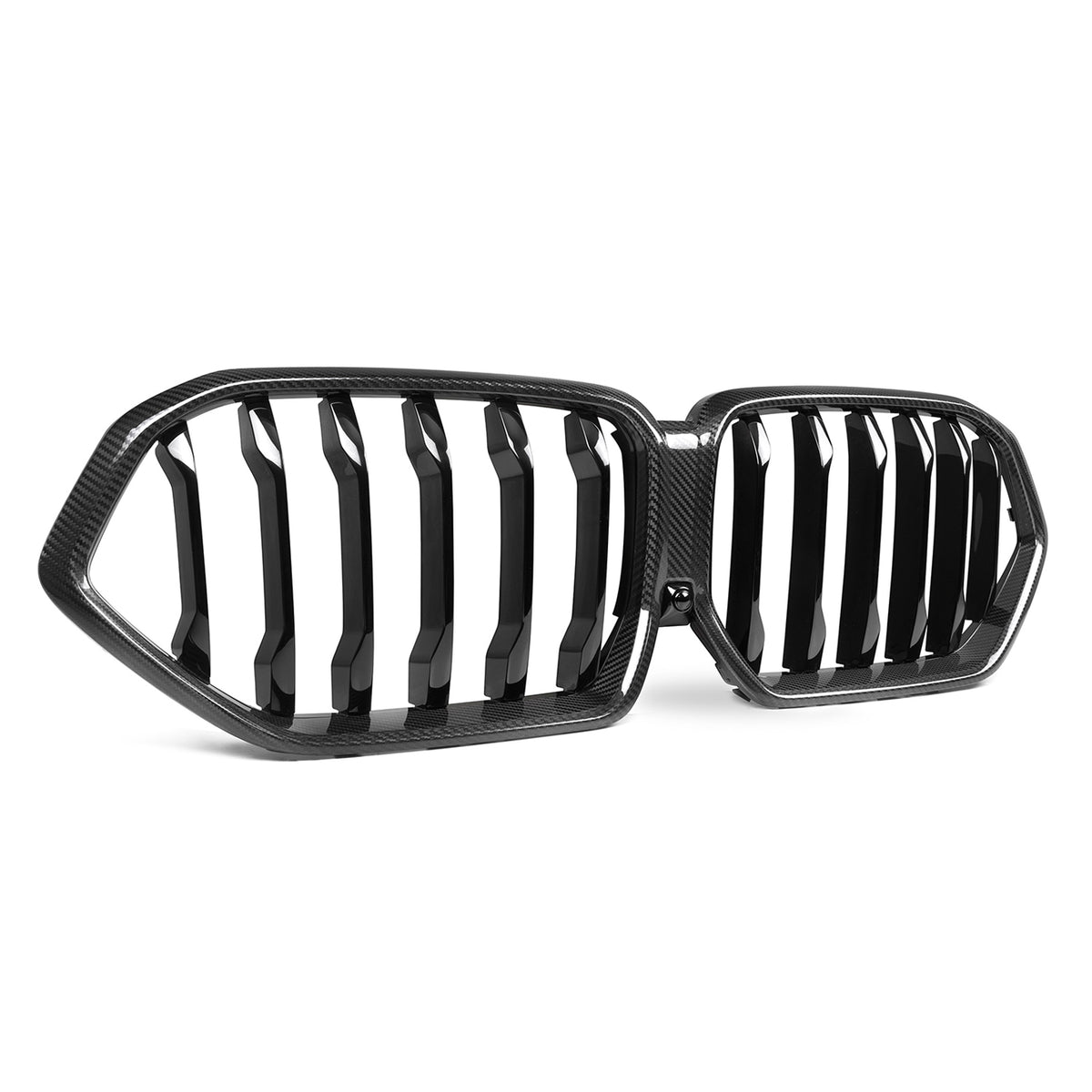 MHC+ BMW G06 LCI X6 Single Slat Pre Preg Carbon Fibre Front Grille