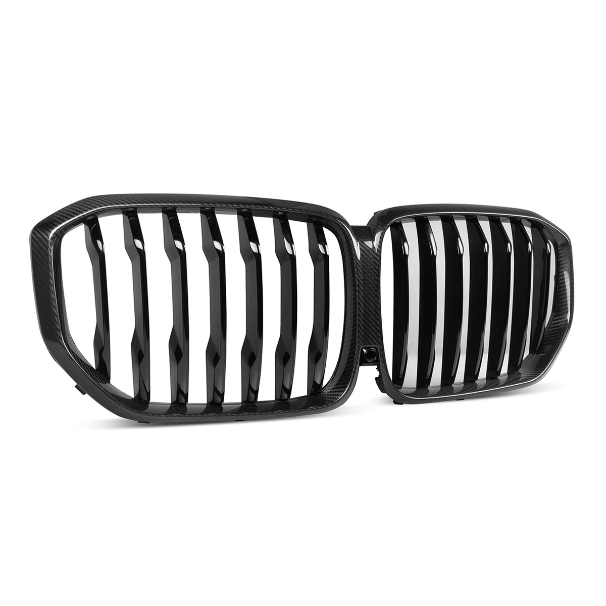 MHC+ BMW G05 X5 Single Slat Pre Preg Carbon Fibre Front Grille