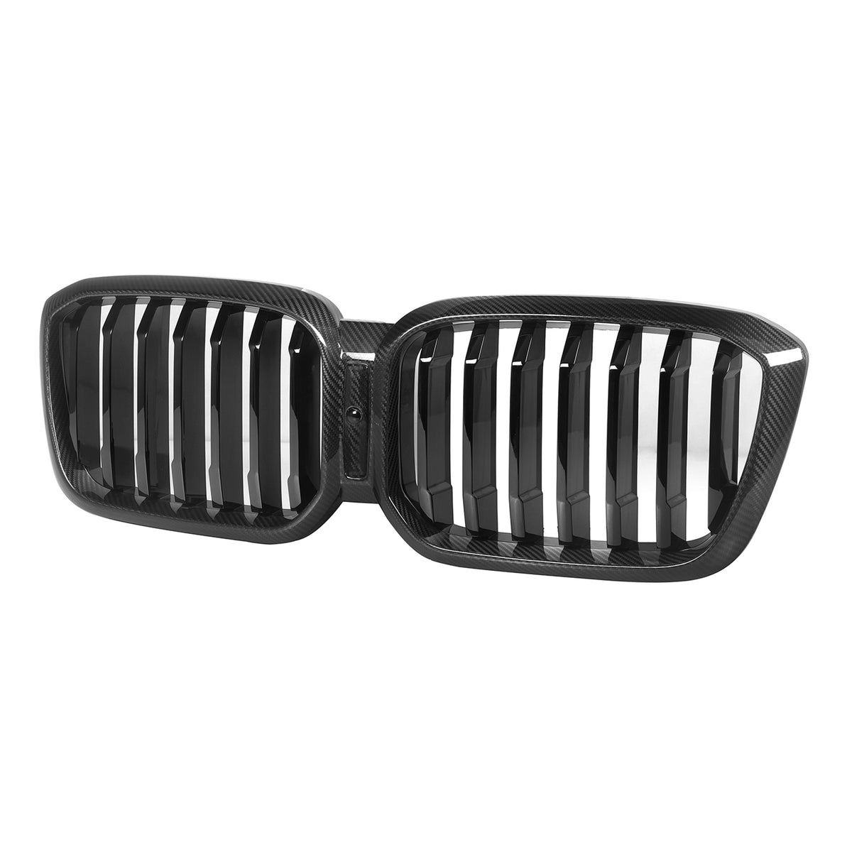 MHC+ BMW G01 LCI X3 Single Slat Pre Preg Carbon Fibre Front Grille