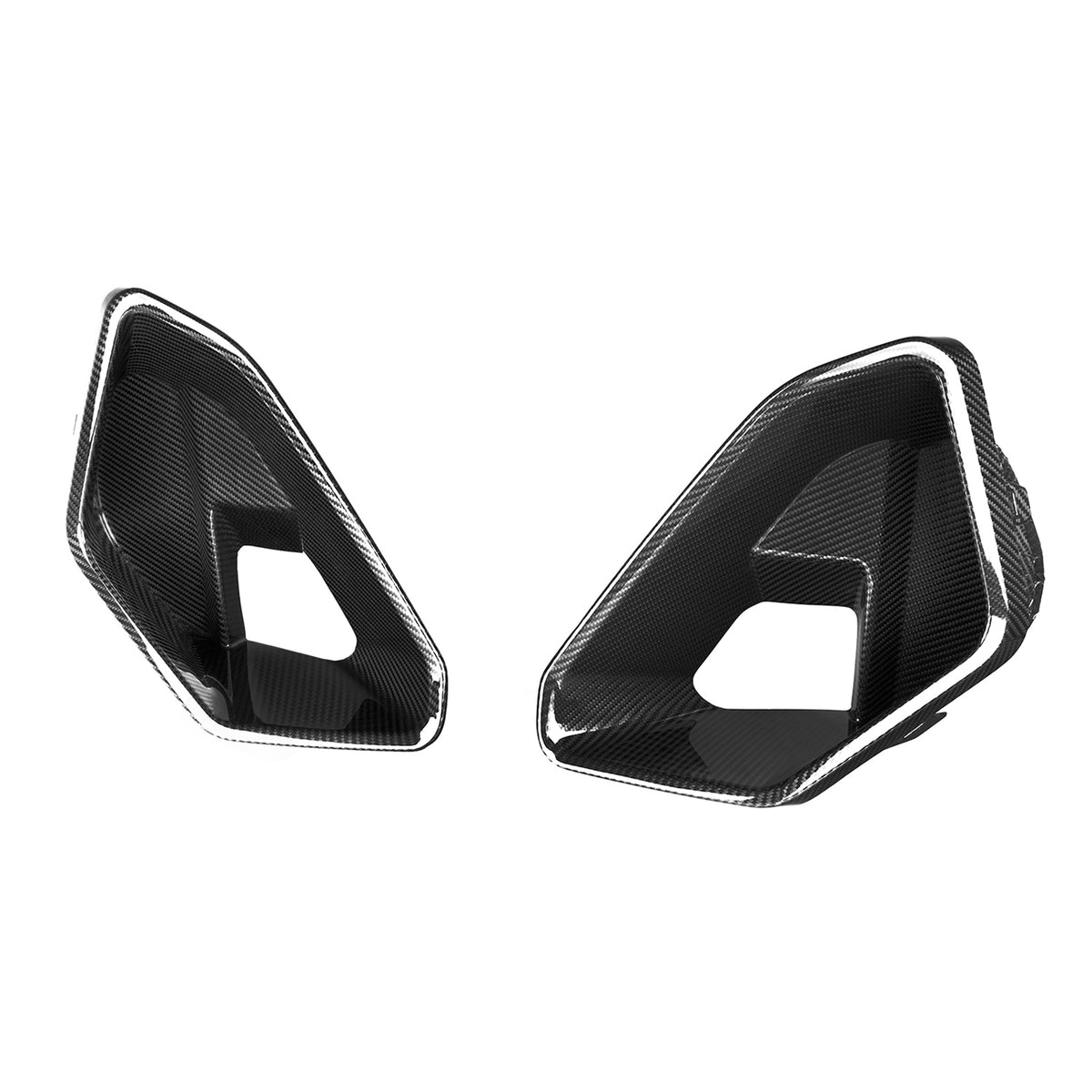 MHC+ BMW G06 LCI X6 Pre Preg Carbon Fibre Performance Style Front Air Ducts