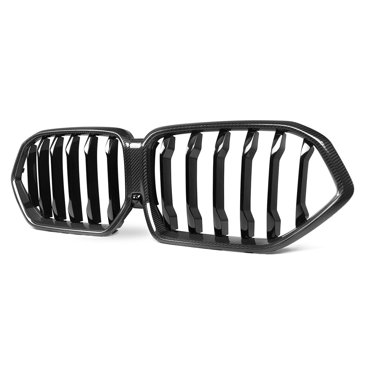MHC+ BMW G06 LCI X6 Single Slat Pre Preg Carbon Fibre Front Grille