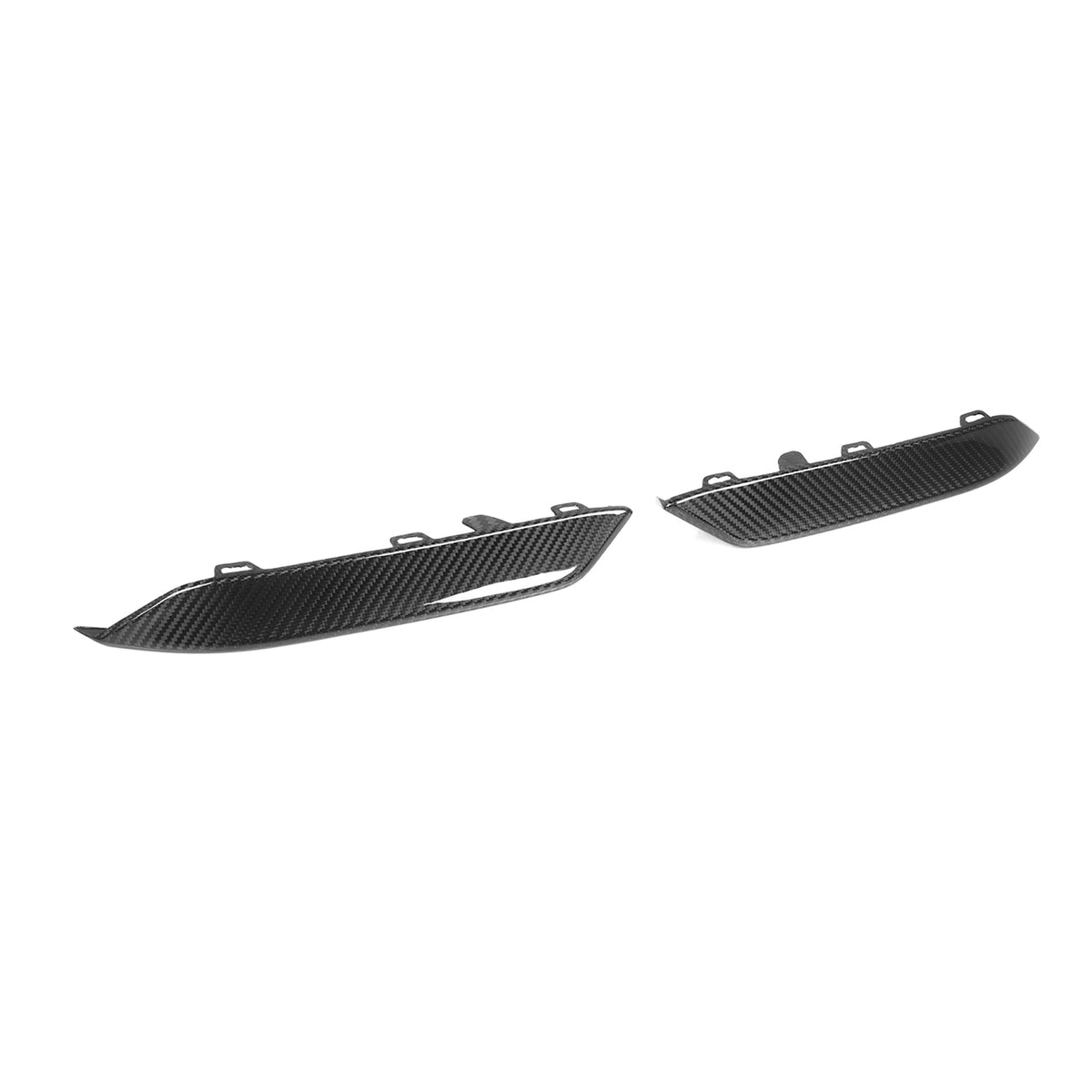 MHC+ BMW F91 M8 Pre Preg Carbon Fibre OEM Style Front Vent Trim