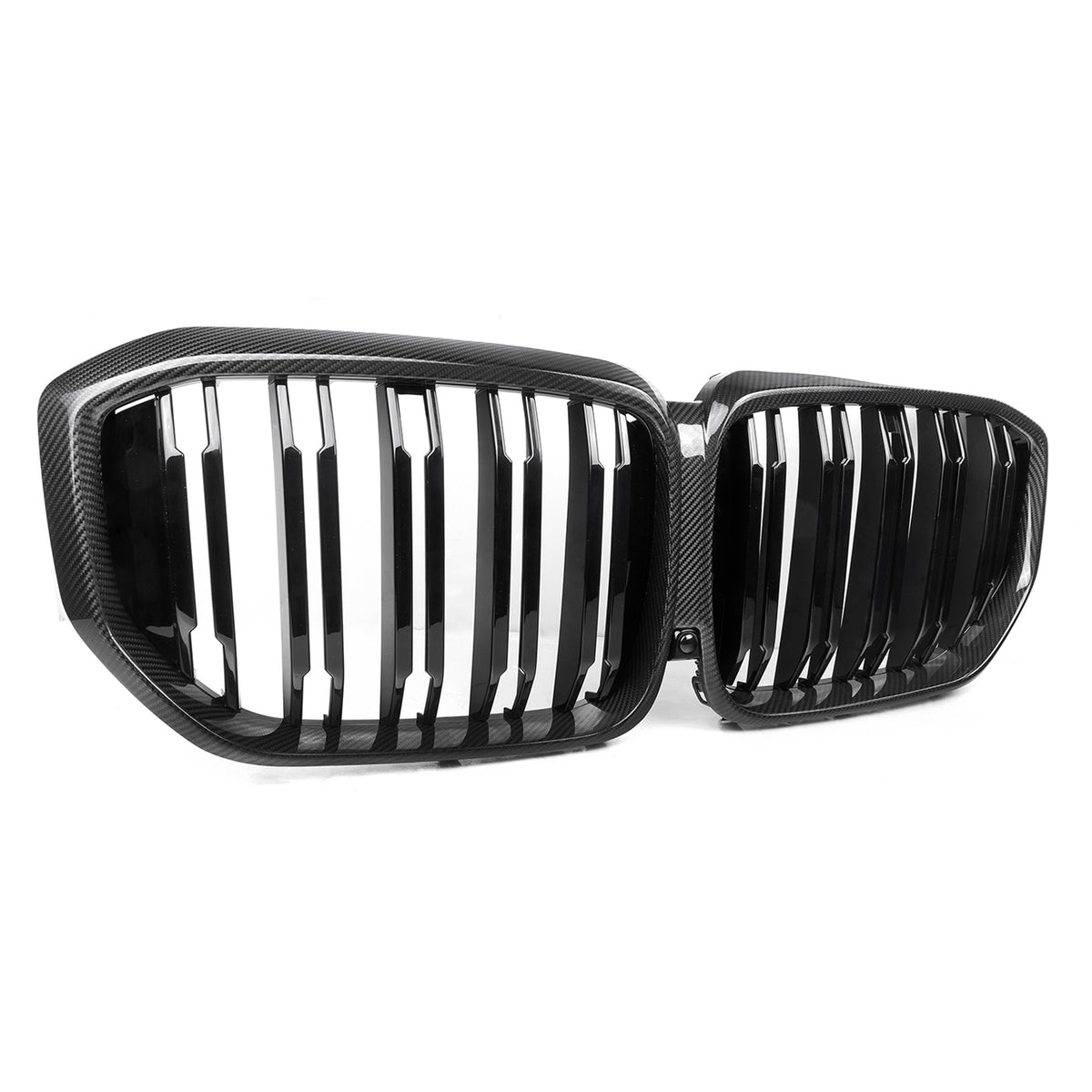 MHC+ BMW G05 LCI X5 Dual Slat Pre Preg Carbon Fibre Front Grille