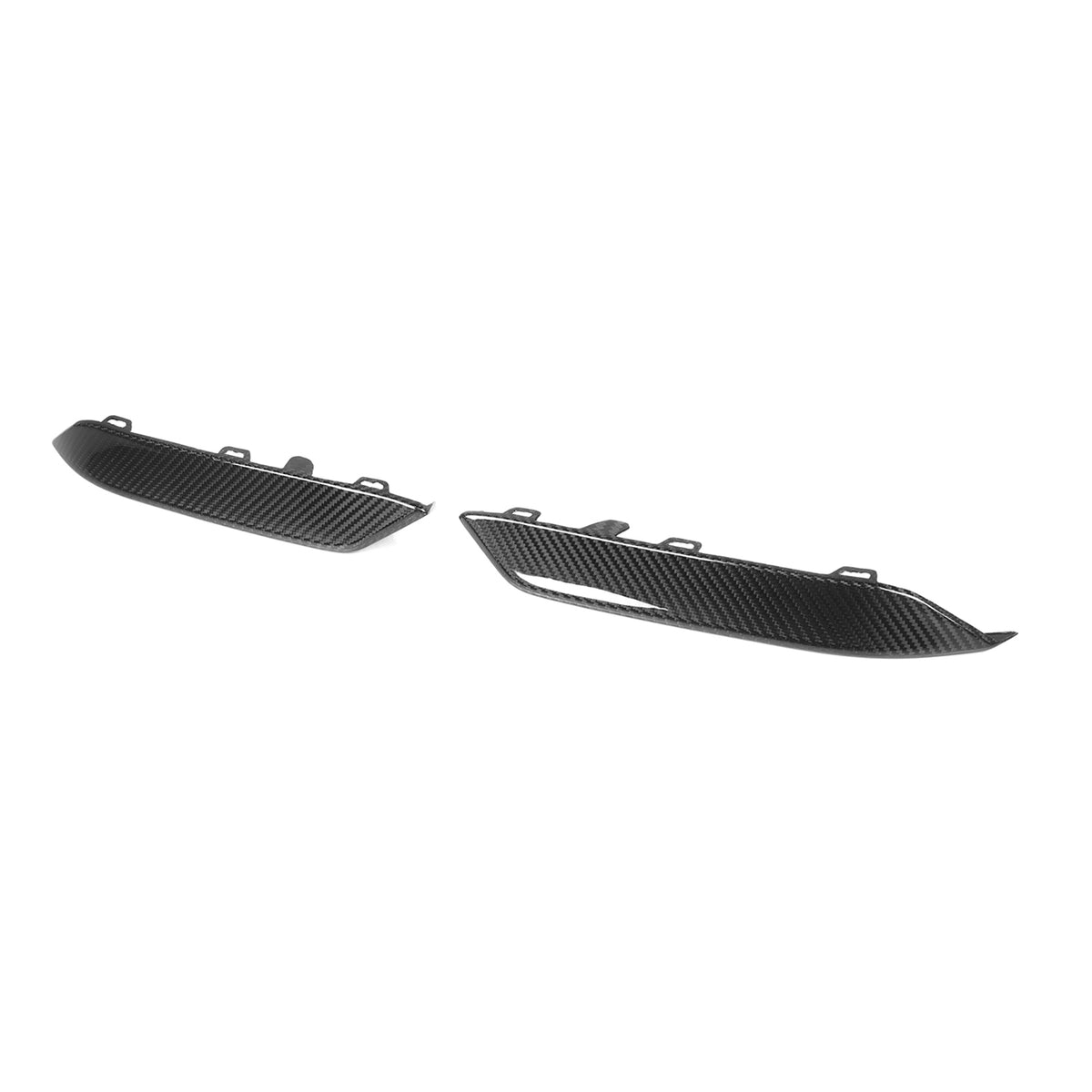 MHC+ BMW F91 M8 Pre Preg Carbon Fibre OEM Style Front Vent Trim
