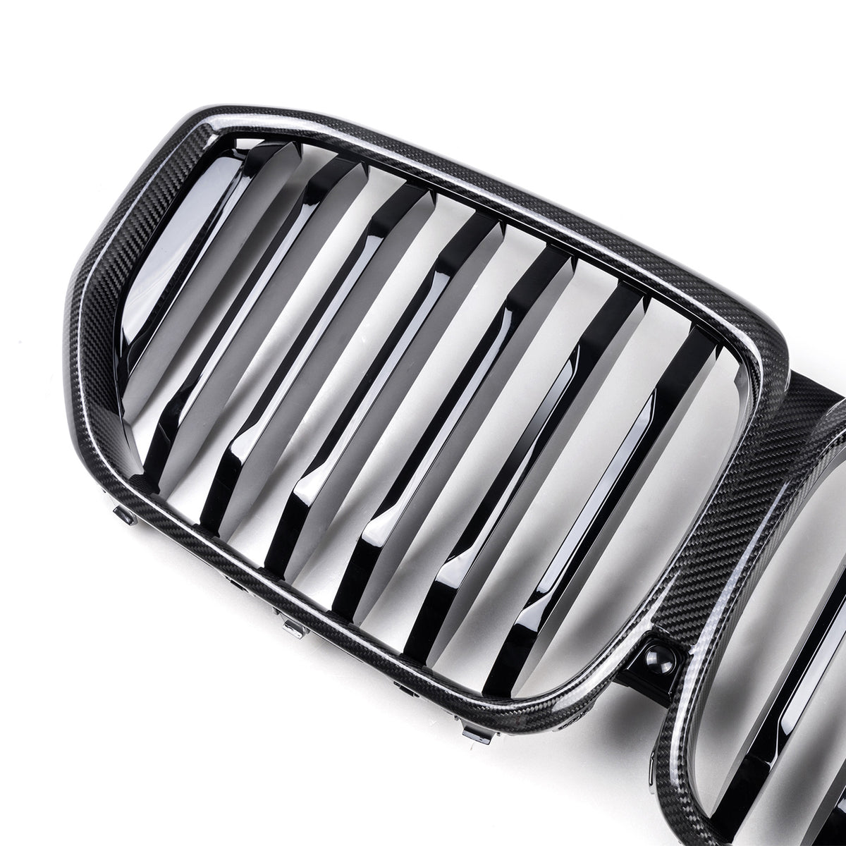 MHC+ BMW G05 LCI X5 Single Slat Pre Preg Carbon Fibre Front Grille