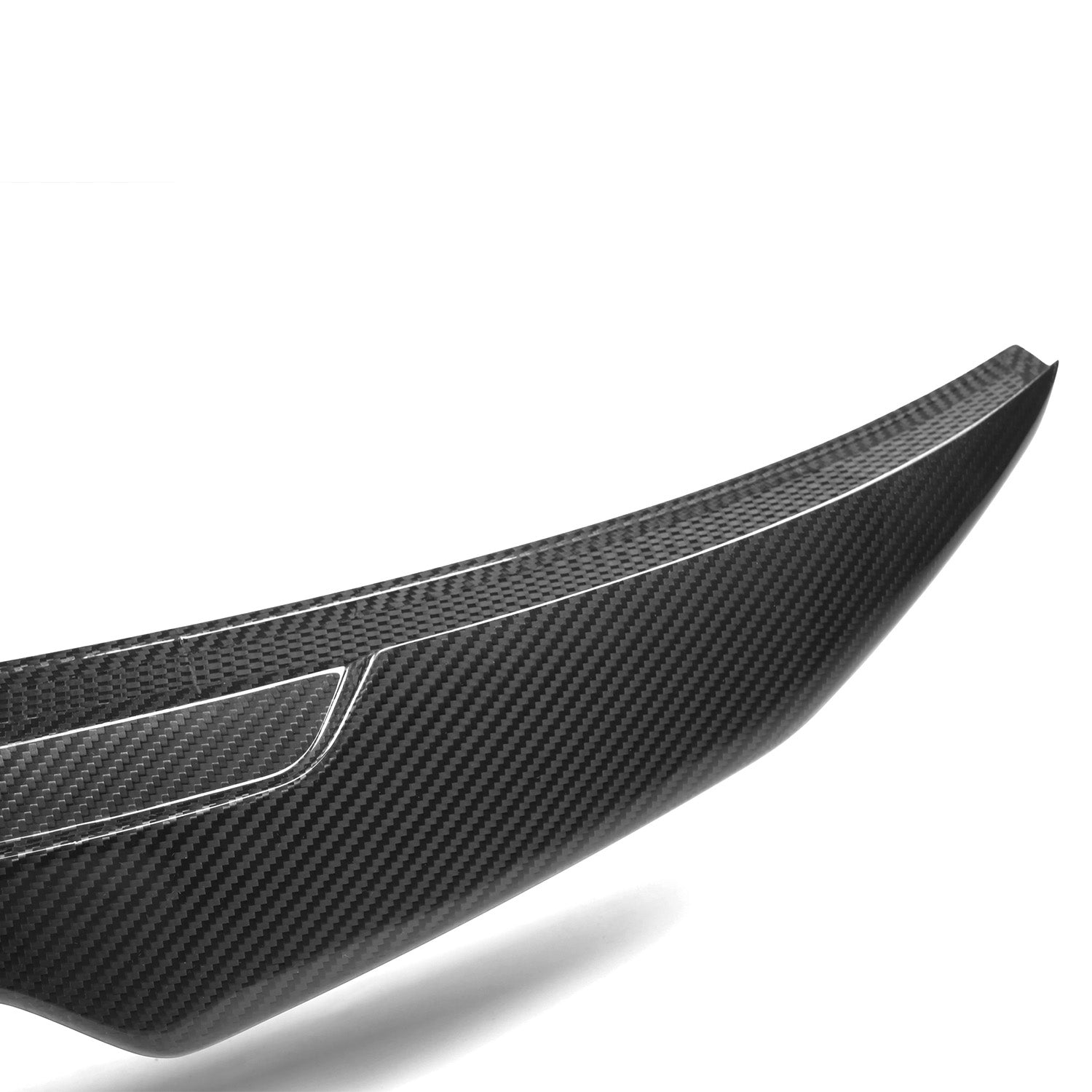 Audi RS3, S3 & A3 8V Saloon Pre Preg Carbon Fibre Ducktail Style Rear Spoiler