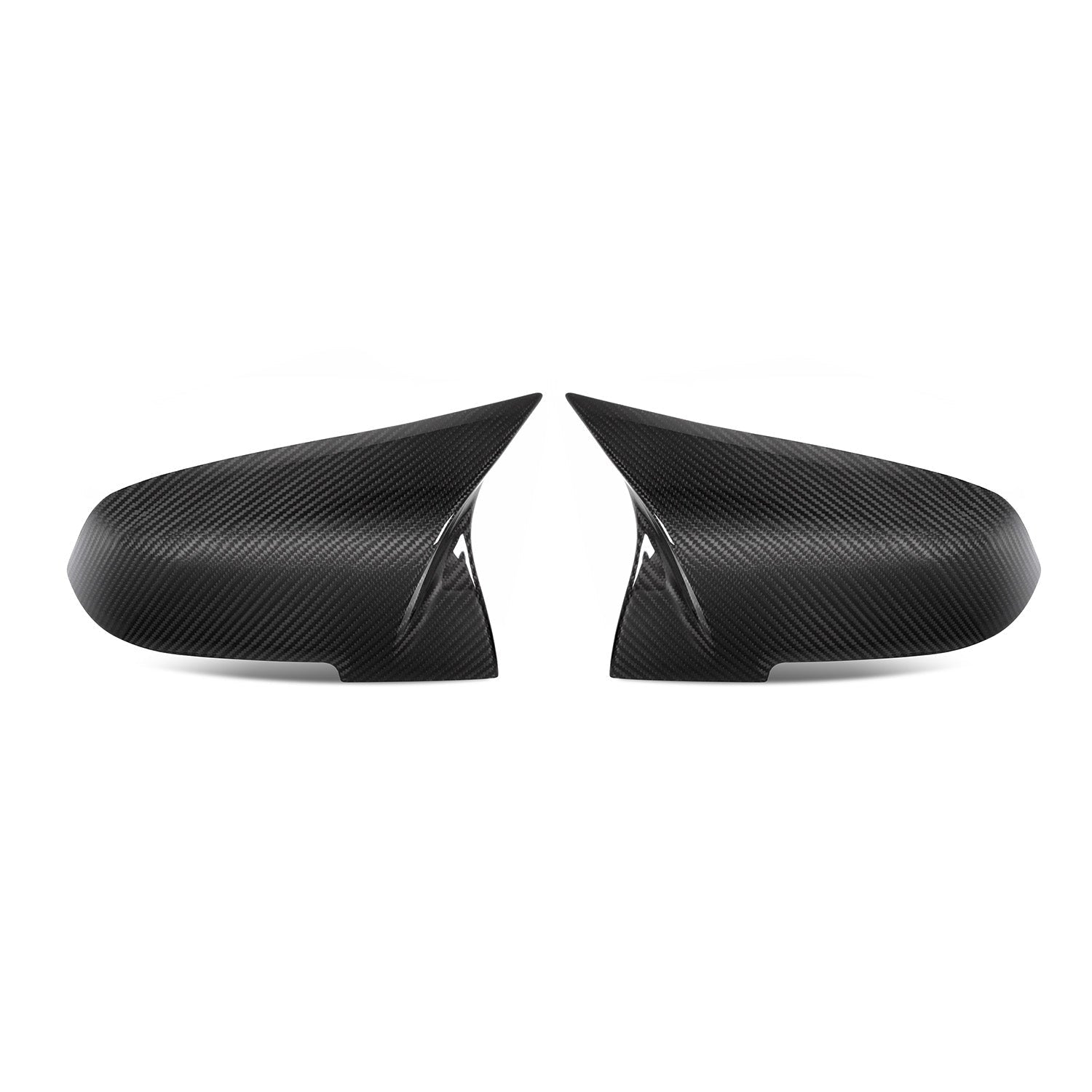 BMW F Series M-Lite Pre Preg Gloss Carbon Fibre M-Style Wing Mirror Replacement Covers