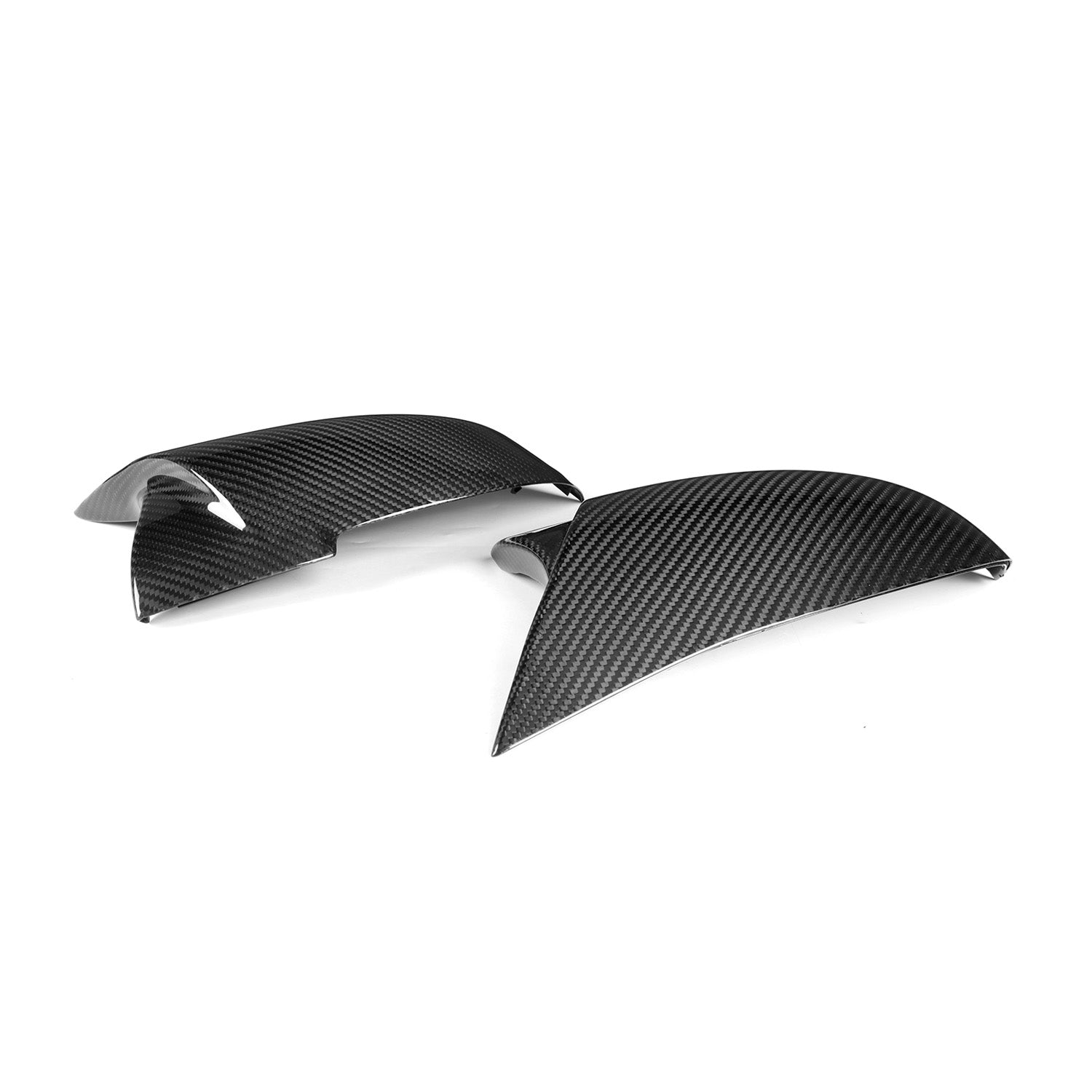 BMW F Series M-Lite Pre Preg Gloss Carbon Fibre M-Style Wing Mirror Replacement Covers