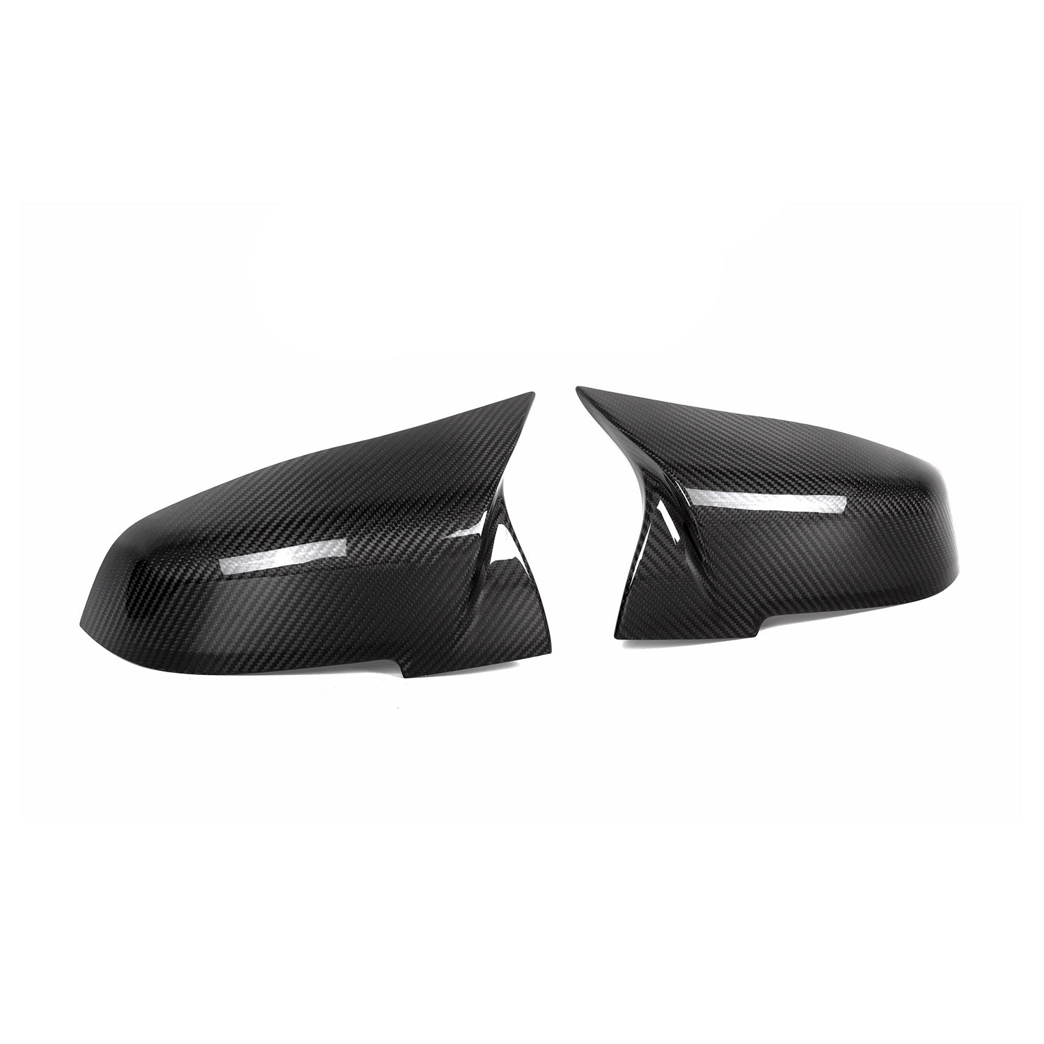 BMW F Series M-Lite Pre Preg Gloss Carbon Fibre M-Style Wing Mirror Replacement Covers