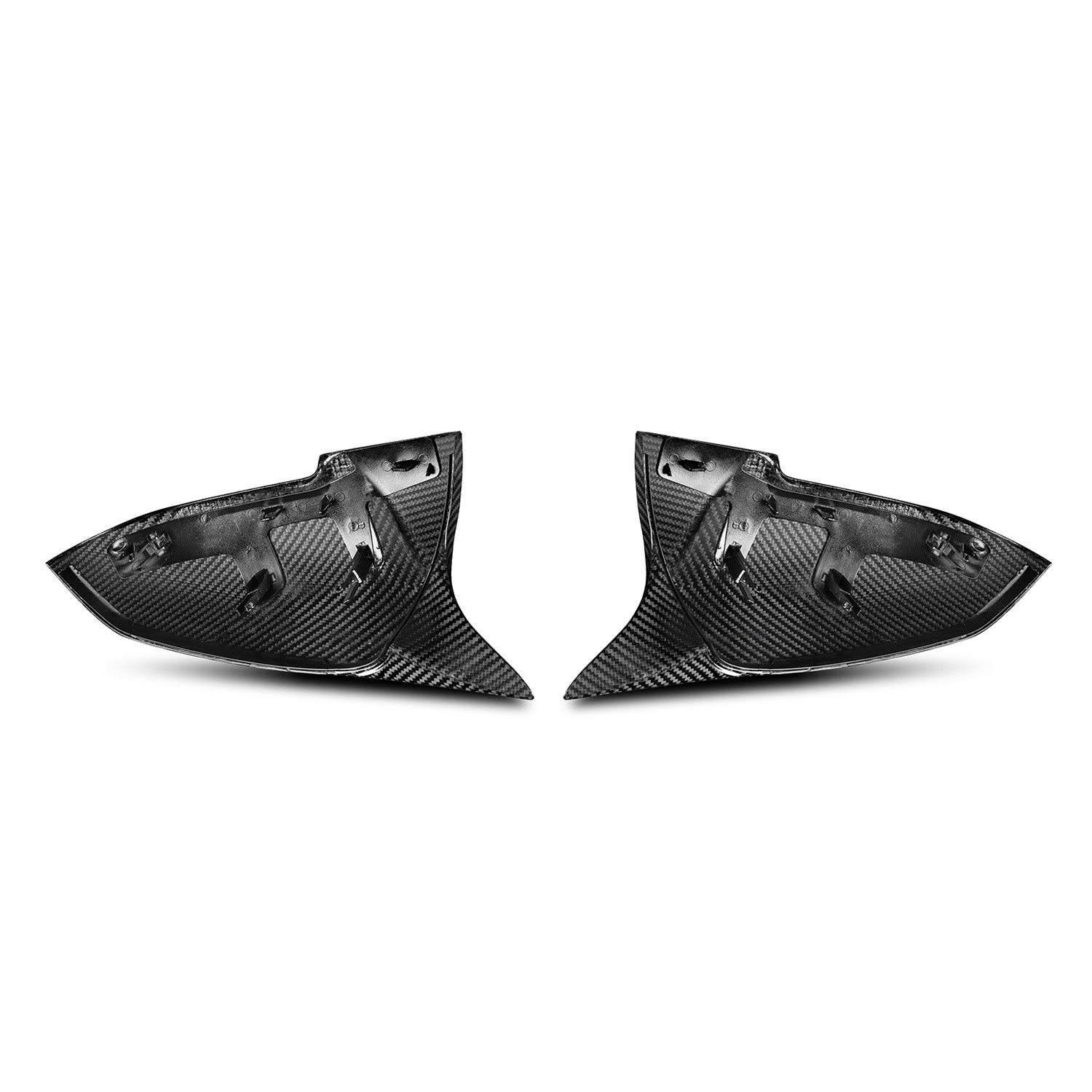 BMW F Series M-Lite Pre Preg Gloss Carbon Fibre M-Style Wing Mirror Replacement Covers