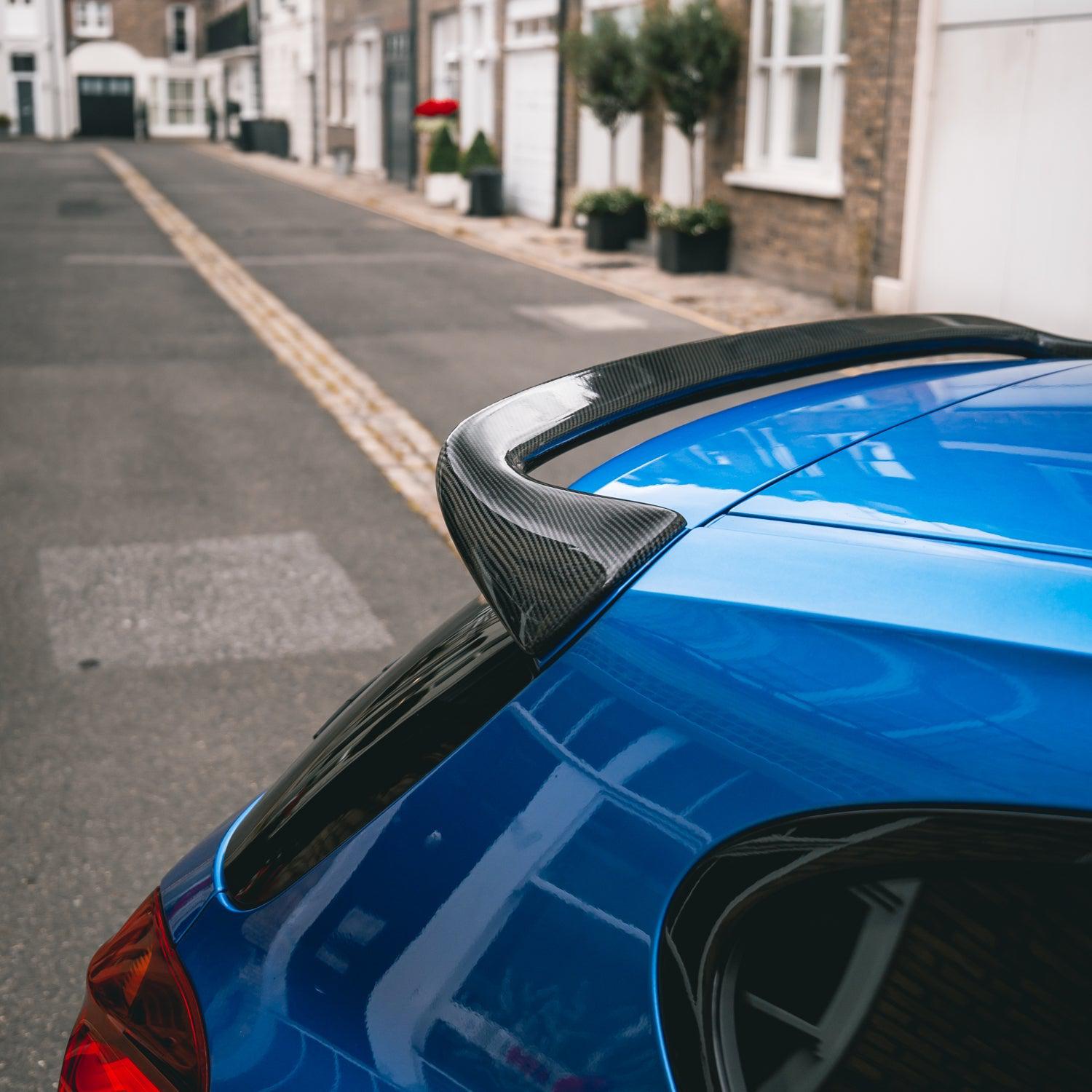 BMW F20 & F21 1 Series Pre Preg Carbon Fibre Tube Style Rear Spoiler