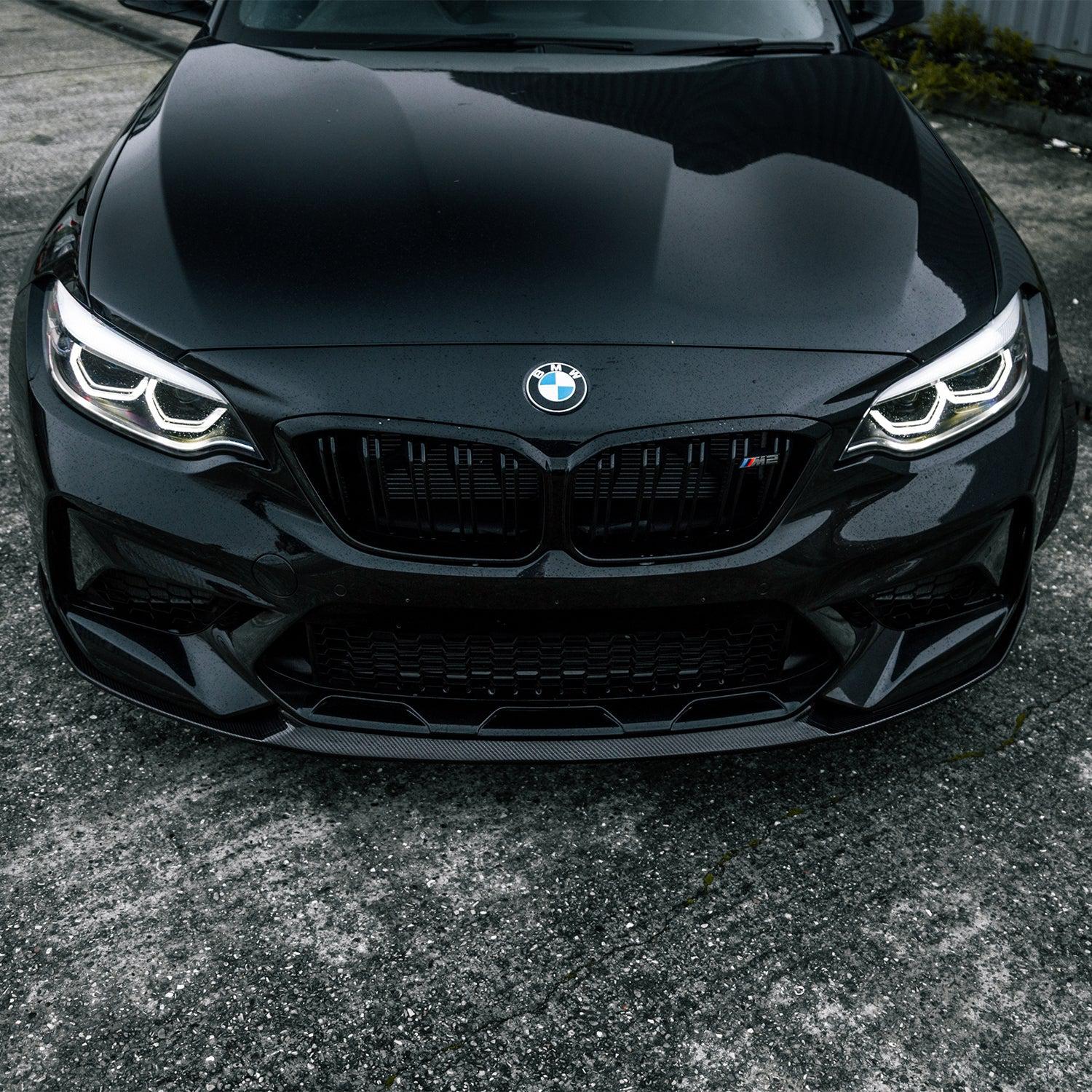 BMW F87 M2 Competition Pre Preg Carbon Fibre Performance Style Front Splitter