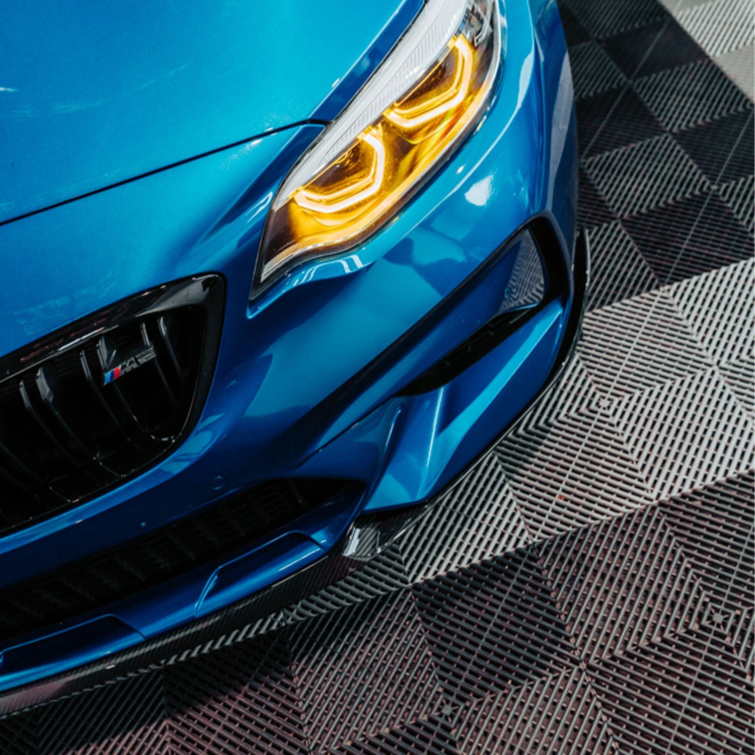 BMW F87 M2 Competition Pre Preg Carbon Fibre Performance Style Front Splitter