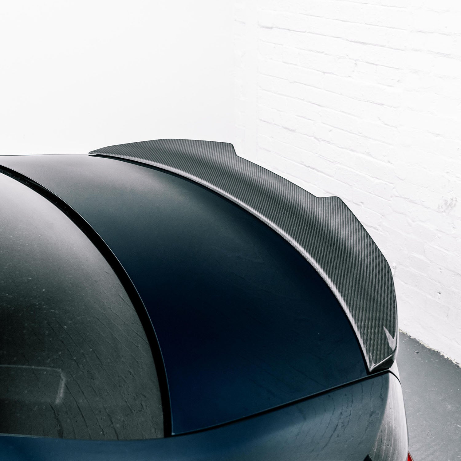 BMW G80 M3 Pre Preg Carbon Fibre Ducktail Style Rear Spoiler