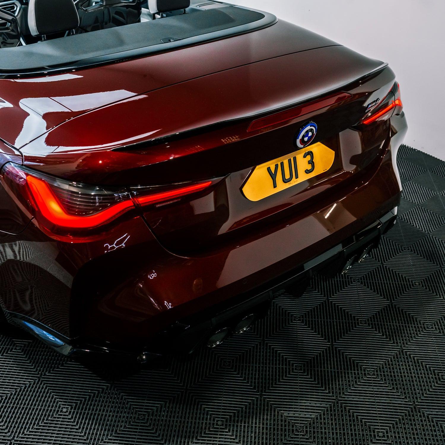 BMW G83 M4 & G23 4 Series Cabriolet Pre Preg Carbon Fibre V Style Rear Spoiler