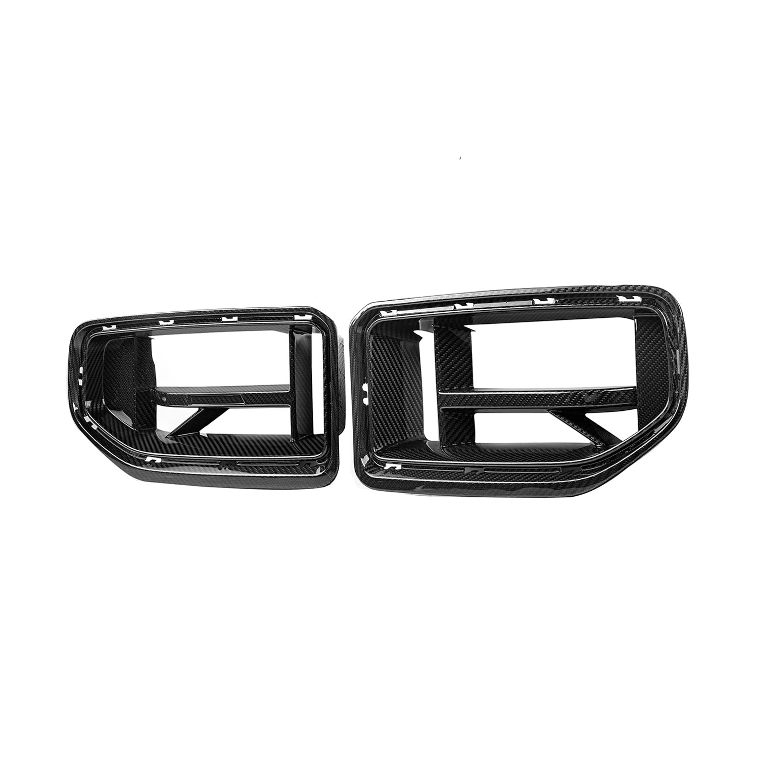 BMW G87 M2 Pre Preg Gloss Carbon Fibre CSL Style Front Grilles