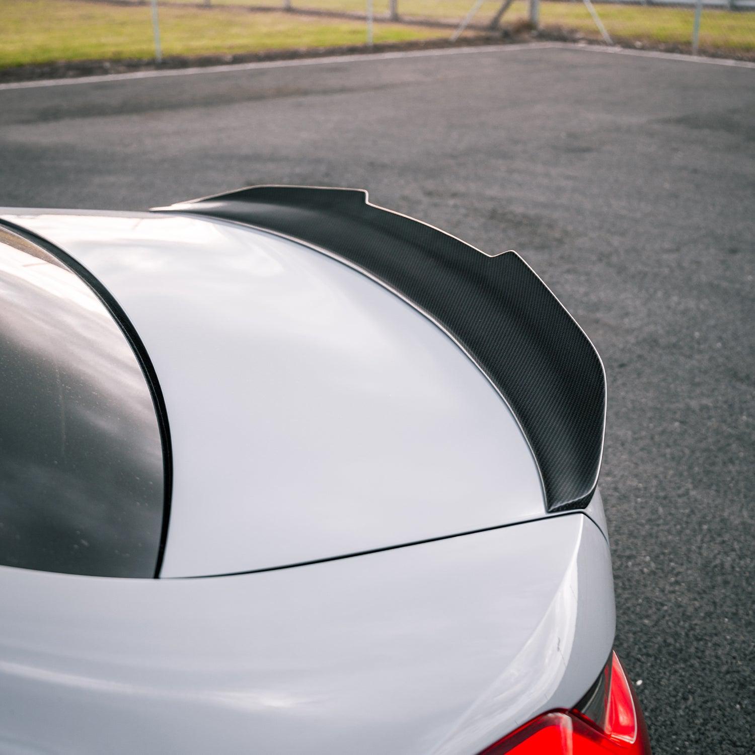 MHC+ BMW G80 M3 Ducktail Rear Spoiler In Carbon Fibre