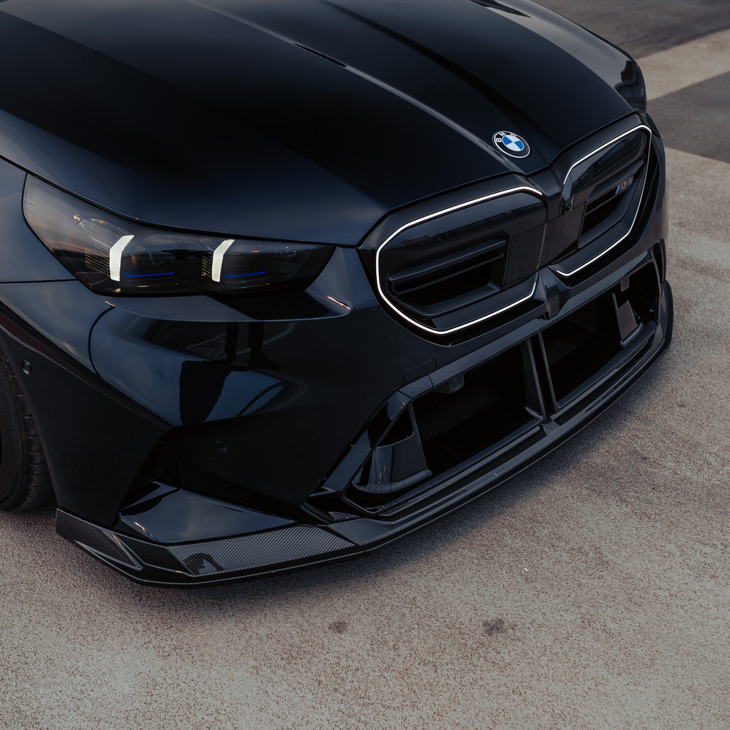 MHC+ BMW G90 & G99 M5 SP90 Pre Preg Carbon Fibre Front Splitter