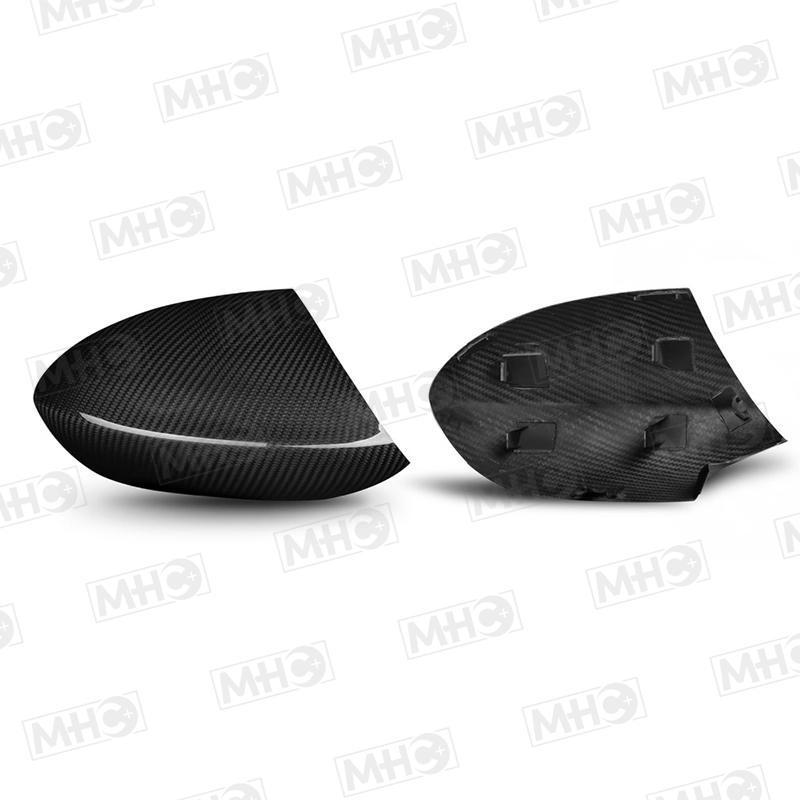 MHC+ BMW M3 Mirror Covers In Gloss Pre-Preg Carbon Fibre (E92/E93)-R44 Performance