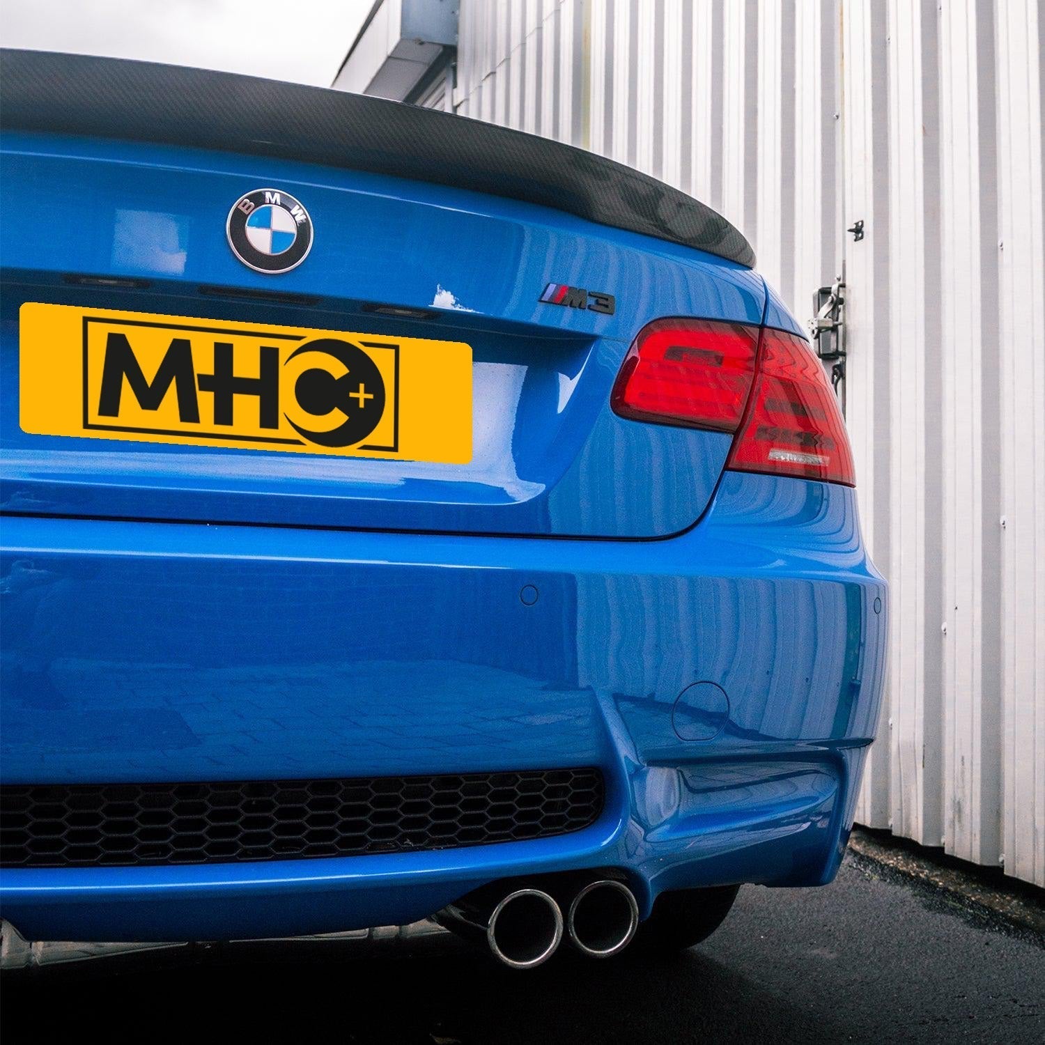 MHC+ BMW E92 M3 Carbon Fibre Performance Style Rear Spoiler