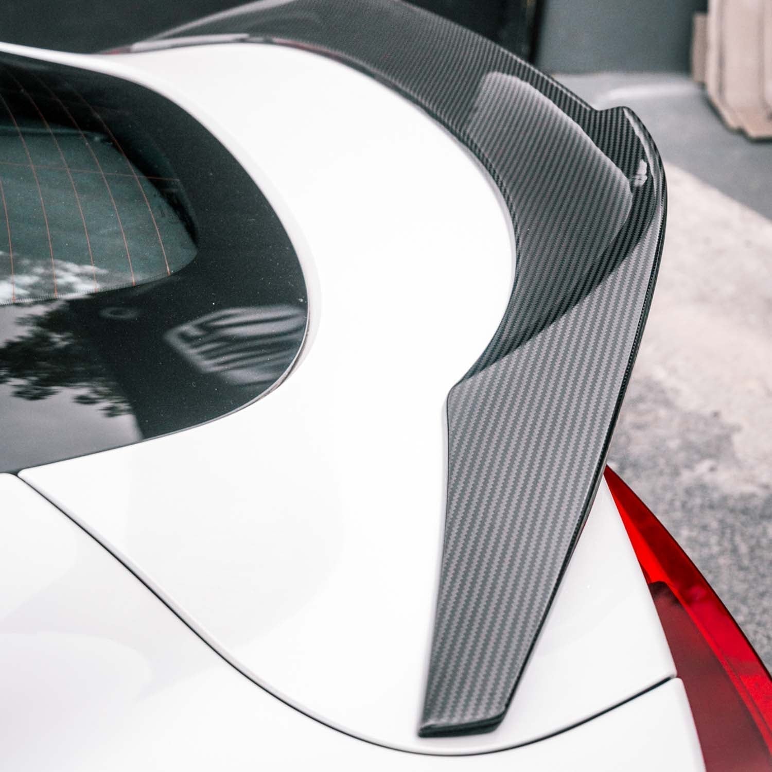 Toyota A90 Supra Pre Preg Carbon Fibre V Style Rear Spoiler