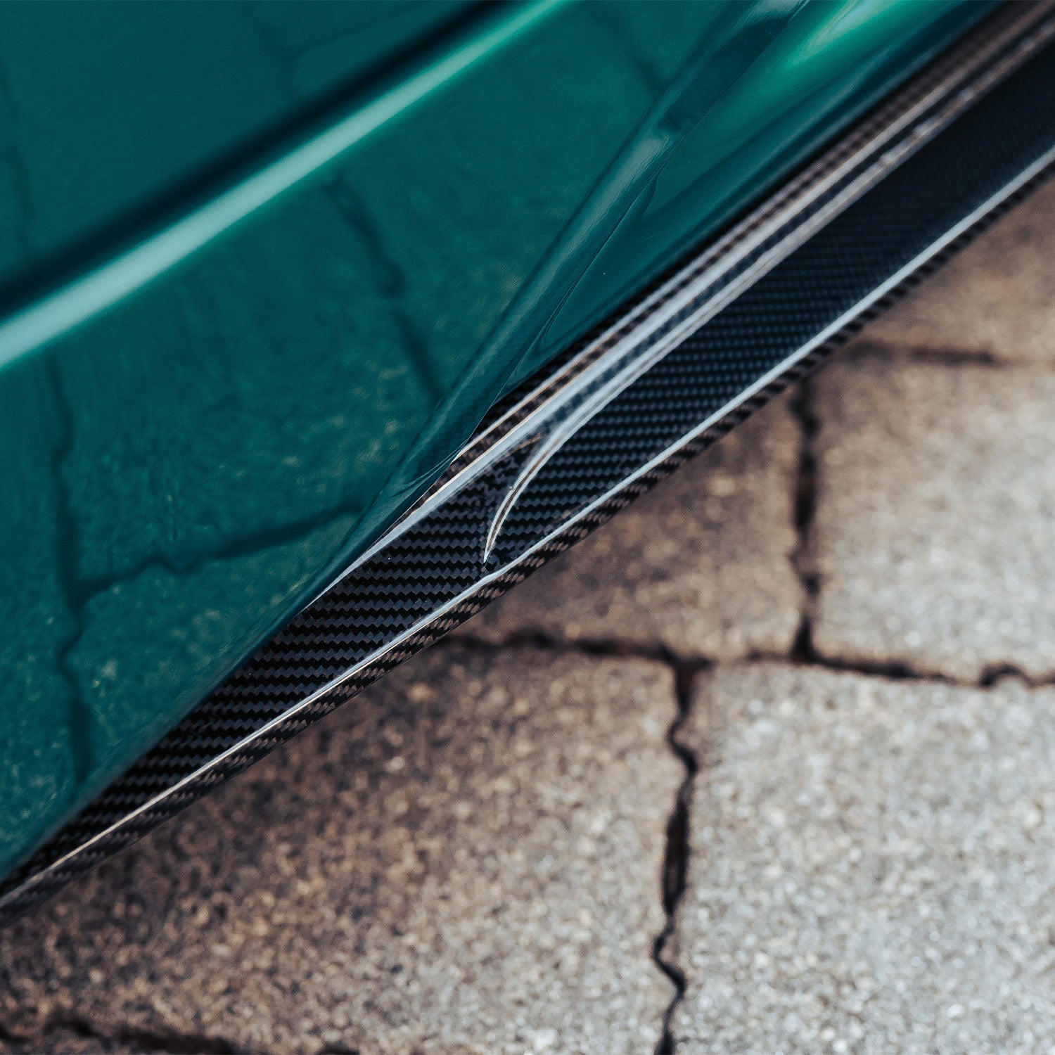 MHC+ BMW F87 M2 & M2 Competition GTX Side Skirts In Pre Preg Carbon Fibre