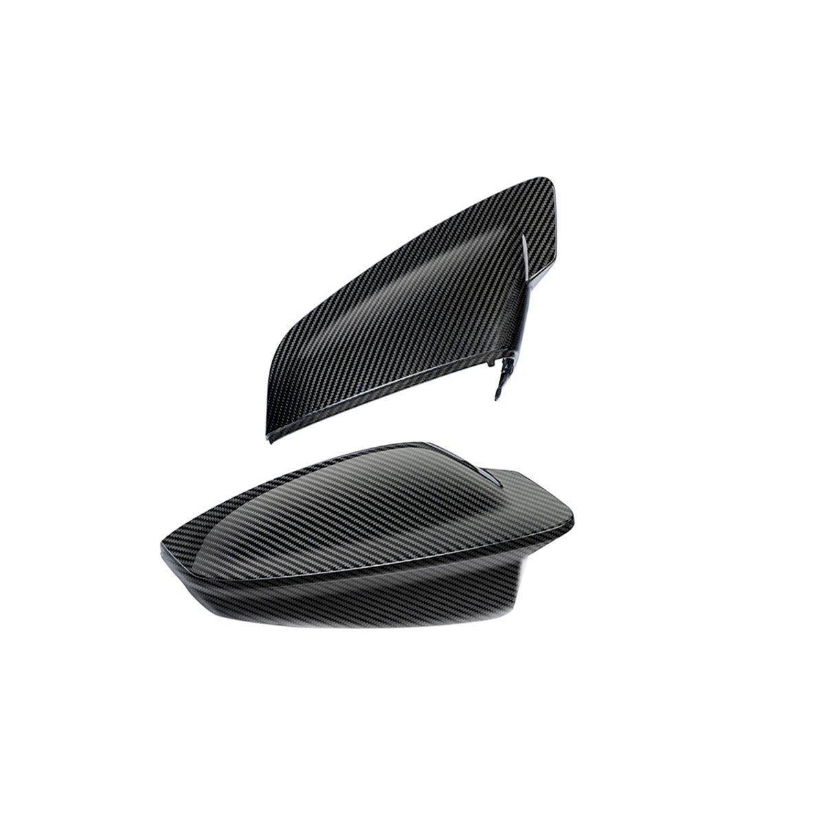 MHC+ Audi 8Y RS3 LHD Pre Preg Carbon Fibre Aggressive Style Mirror Caps