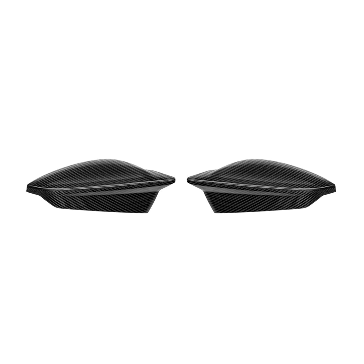 MHC+ Audi 8Y RS3 LHD Pre Preg Carbon Fibre Aggressive Style Mirror Caps
