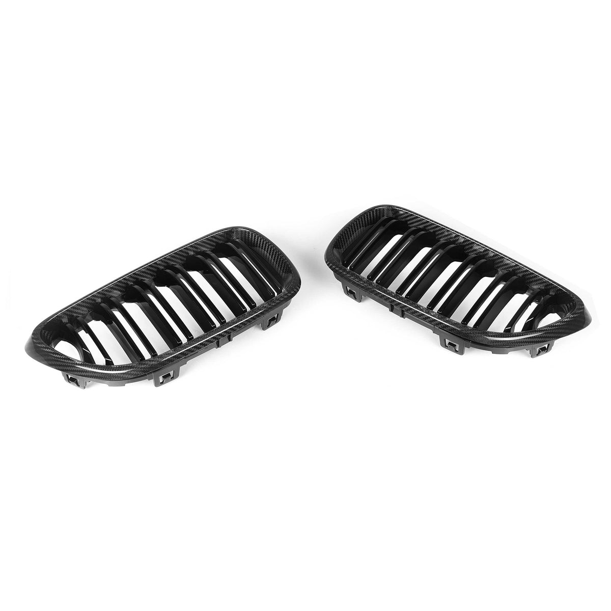 MHC+ BMW F22 & F23 2 Series Pre Preg Carbon Fibre Double Slat Front Grille