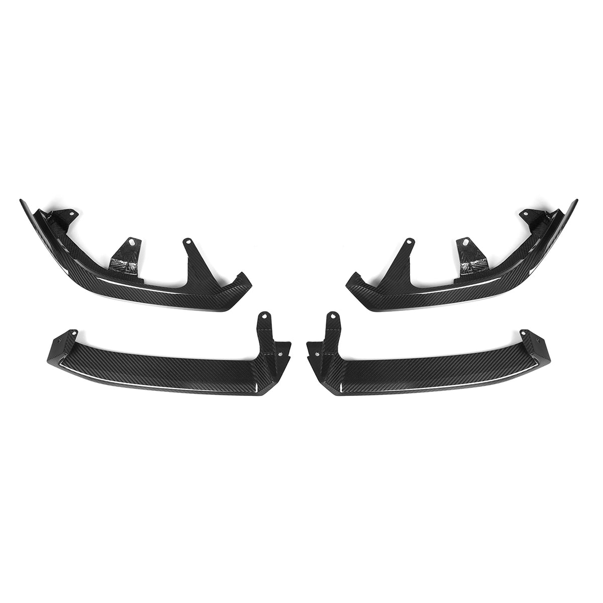MHC+ BMW G60 5 Series Pre Preg Carbon Fibre Performance Style Front Lip