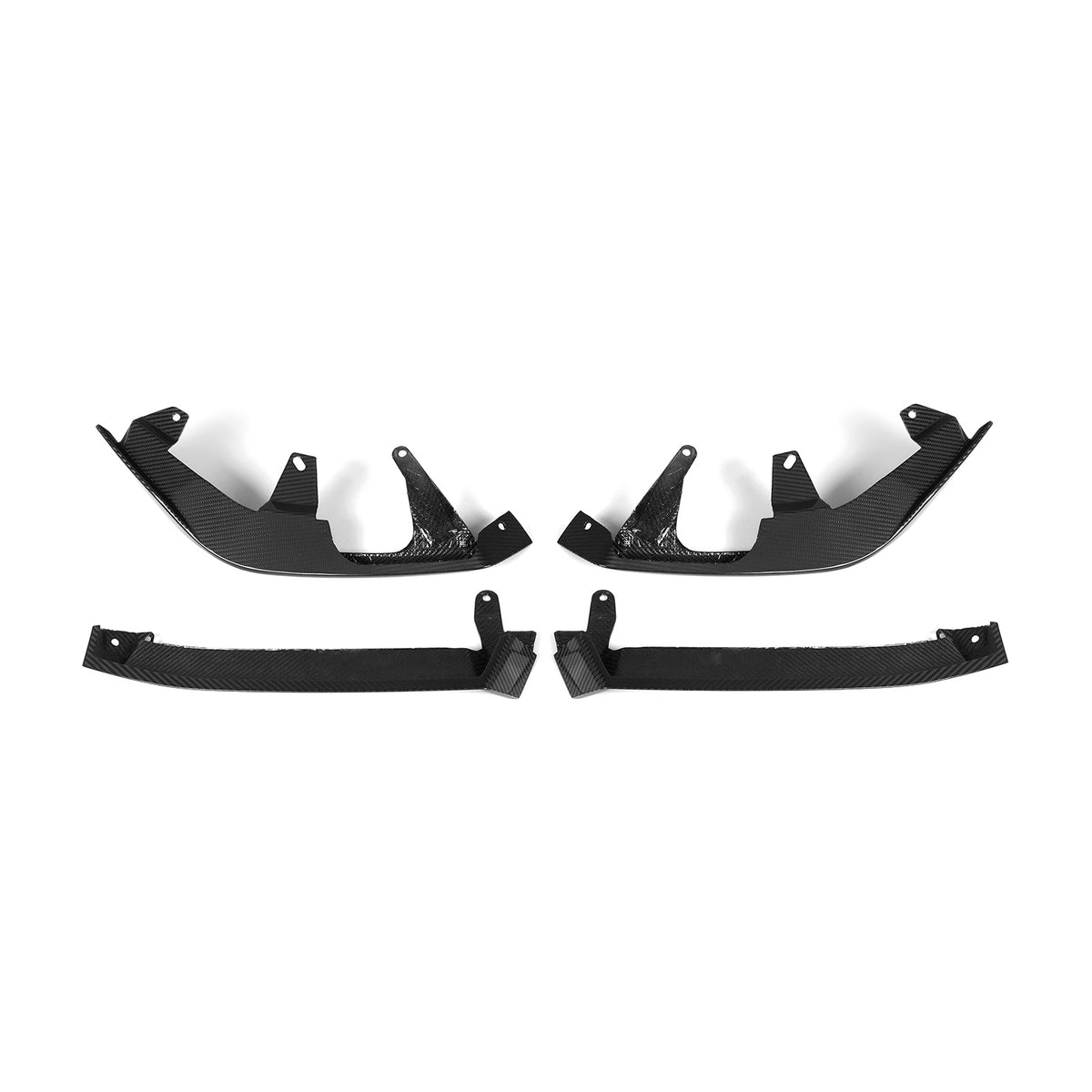MHC+ BMW G60 5 Series Pre Preg Carbon Fibre Performance Style Front Lip