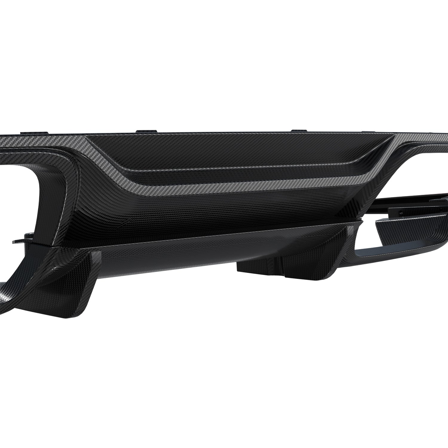 MHC+ BMW F80 M3 & F82/F83 M4 GTX Rear Diffuser In Pre Preg Carbon Fibre