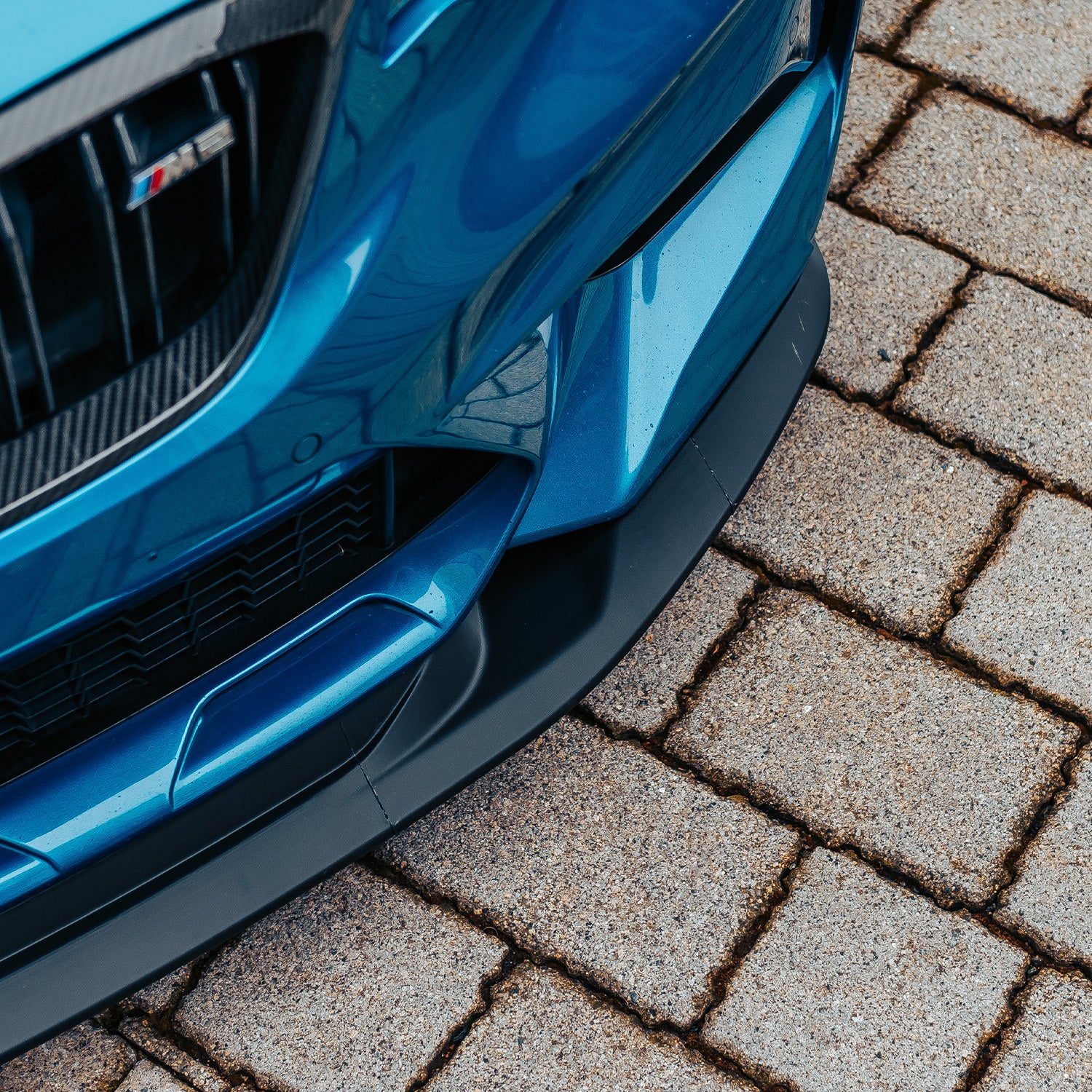MHC+ BMW F87 M2 Competition S55 GTX Front Splitter In Pre Preg Carbon Fibre