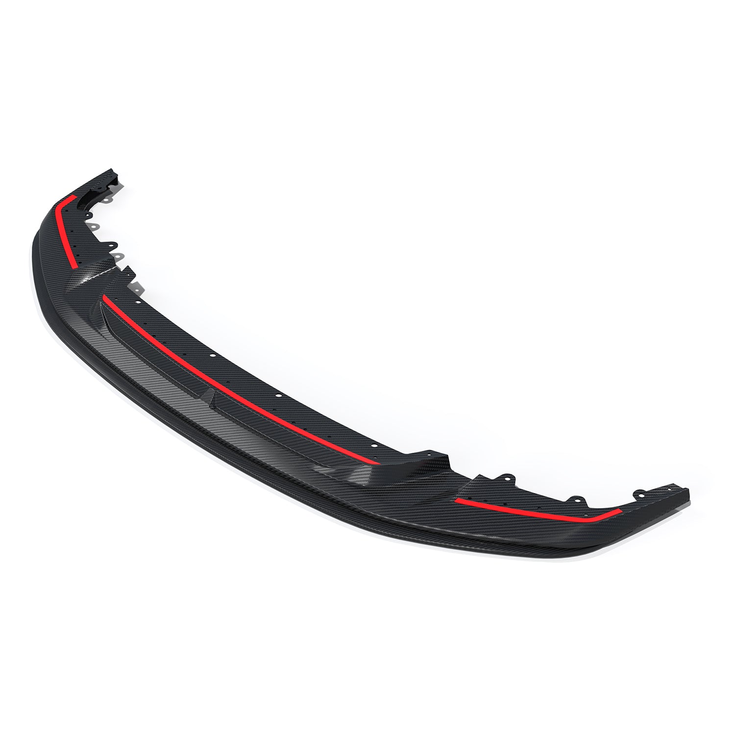 MHC+ BMW F87 M2 Competition S55 GTX Front Splitter In Pre Preg Carbon Fibre